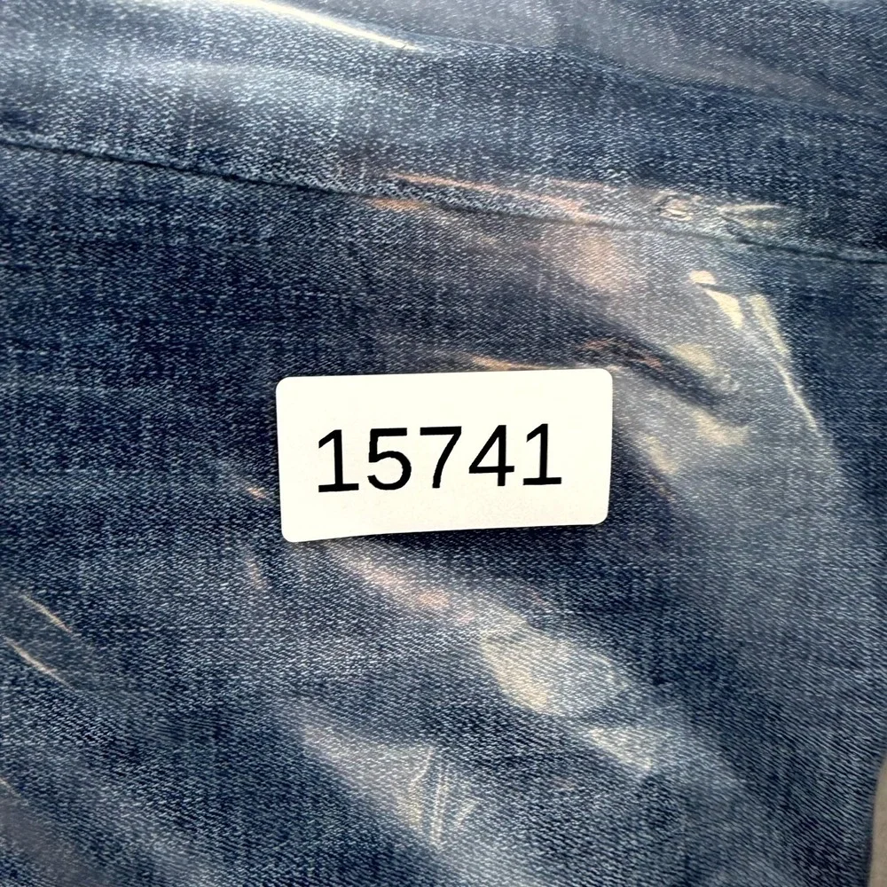 Liverpool Jeans Mens 36x30 Blue Denim‎ Pants Casual Modern Straight Workwear